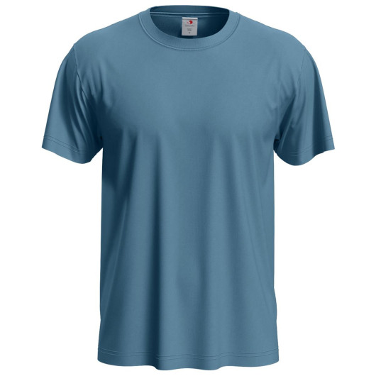 Mens Classic Tees Light Blue